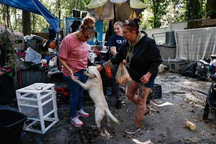 In the woods of east Orange, a nonprofit offers hope to the hidden homeless