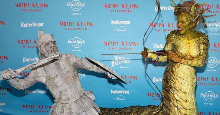 ¿De qué se ha disfrazado Heidi Klum en este Halloween? Hay que saber algo de mitología