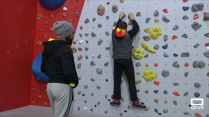 Nuevo logro de Sergio Aznárez en escalada adaptada