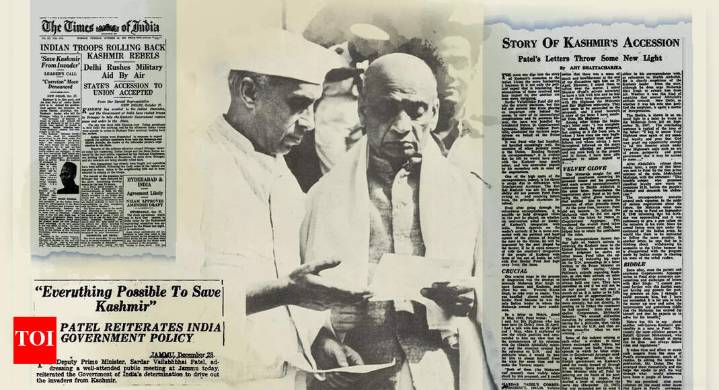 Did Nehru oppose Kashmir’s accession to India? What Sardar Patel’s letters reveal