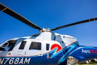 Driver ejected in rollover crash, airlifted to hospital