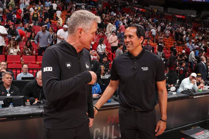 Steve Kerr endorses Erik Spoelstra as 'great choice' for Team USA head coach