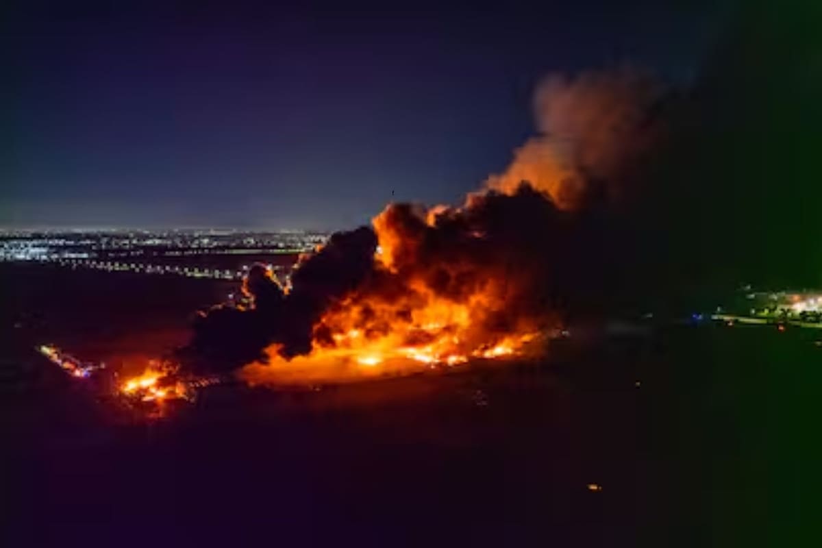Impactante. Tres videos muestran la magnitud de la explosión en el polo industrial de Ezeiza