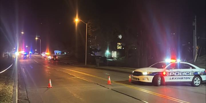 Crews responding to Lexington shooting