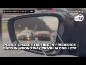 Police chase starting in Frederick ends in wrong