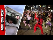 New Yorkers prove they know how to ‘thrill’ for annual Village Halloween Parade