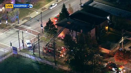 Man, child seriously injured after apartment building fire on West 111th Street in Mount Greenwood: Chicago fire officials