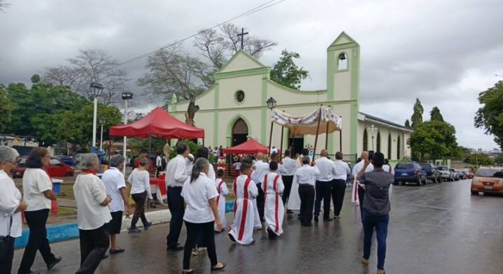En Palguarime realizan entronización de la imagen de San Francisco Javier