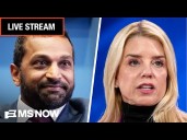 LIVE: Pam Bondi, Kash Patel announce DOJ enforcement against international criminal org.