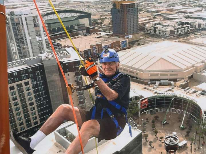 Surfing the sky for Special Olympics Arizona