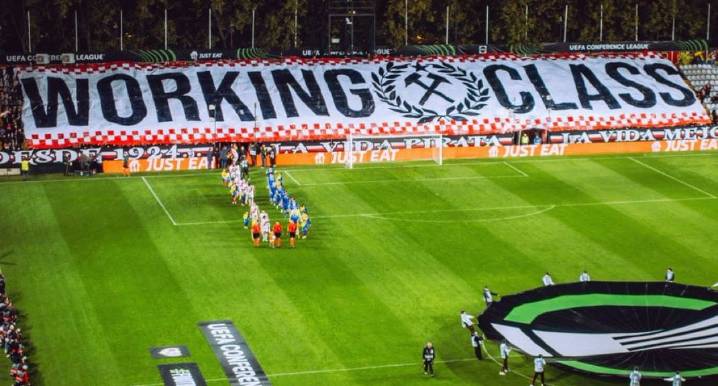VIDEOS Y FOTOS. Batallas campales y remontada épica: el partido de la ultraderecha contra el antifascismo que remeció a Europa
