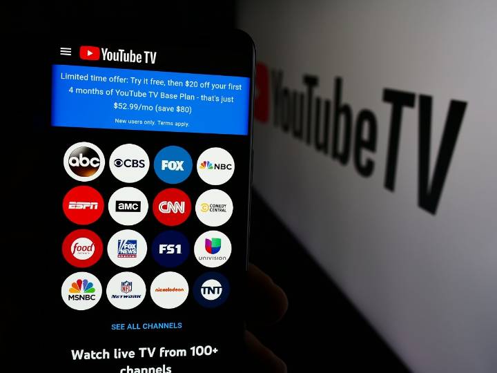 YouTube TV ofrece $20 de crédito por apagón de Disney: cómo reclamarlo