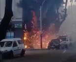 Tensión en Uruguay. Se incendió un local de pirotecnia y tuvieron que evacuar a los vecinos de la zona
