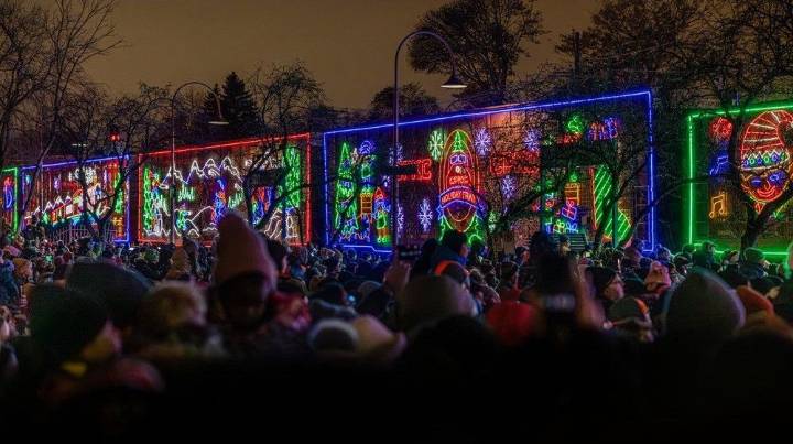 In photos: CPKC Holiday Train rolls through Montreal West