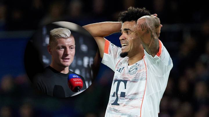 Toni Kroos se pronunció por Luis Díaz y la expulsión que generó lío en Champions League