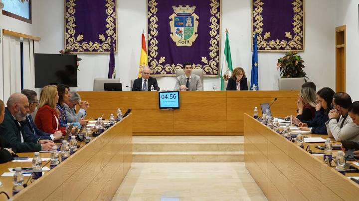 Coín aprueba los Presupuestos de 2026 con 32,5 millones