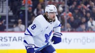 Maple Leafs’ Chris Tanev skates at practice, ‘progressing’ in return from injury