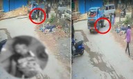 Tragic Accident in Mailardevpally: 8-Year-Old Boy Crushed Under Sand Lorry