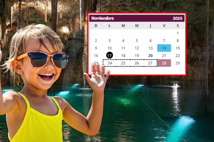 Cuatro cenotes perfectos para escapar del calor durante el megapuente del 14 al 17 de noviembre en Yucatán