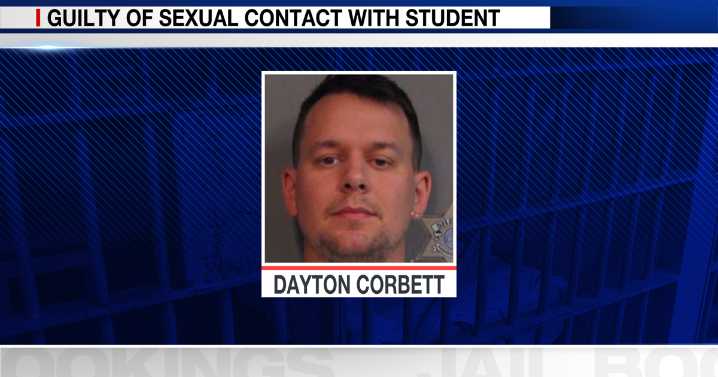 Former teacher guilty of sexual contact with student