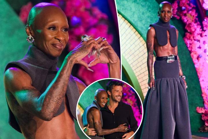 Cynthia Erivo's crop top defies gravity at 'Wicked: For Good' Brazil premiere