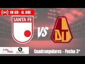 Santa Fe vs. Tolima (1-2): goles, video y resumen por la Liga BetPlay 2025