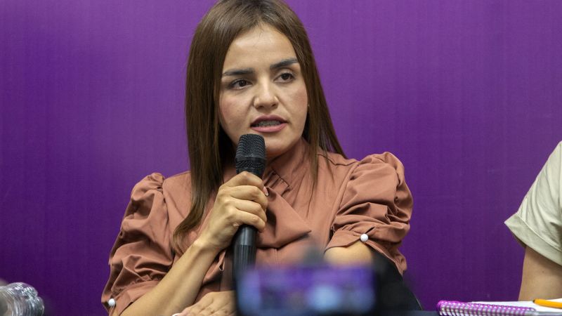 Grecia Quiroz asegura que asumió la alcaldía de Uruapan bajo amenazas