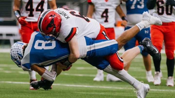 Needles tops Pershing County for 2A football title: See photos