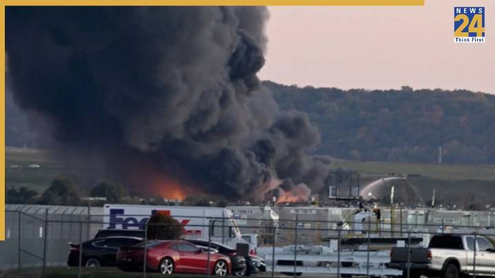Cargo plane crashes after take-off from Louisville US airport – At least 3 dead