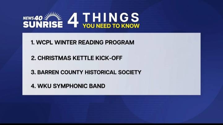 4 Things You Need to Know: November 20, 2025