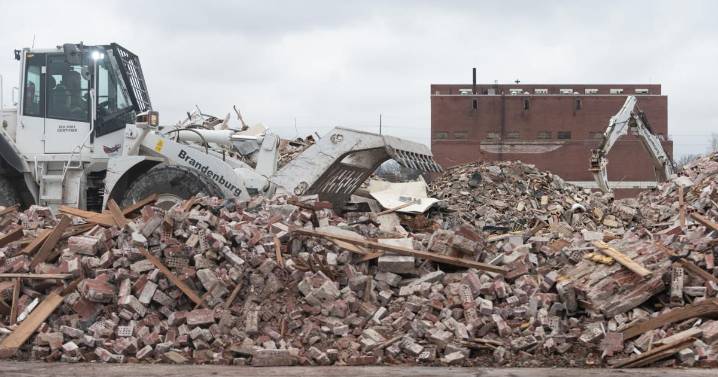 Demolition at General Electric Co. property underway