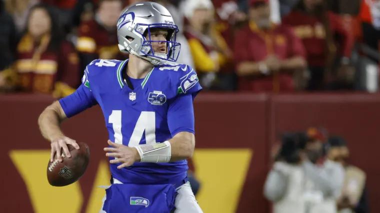 Why Sam Darnold isn't playing as Seahawks put Drew Lock in at QB