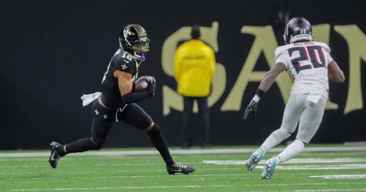Chris Olave is officially active for the Saints Week 13 game against the Miami Dolphins