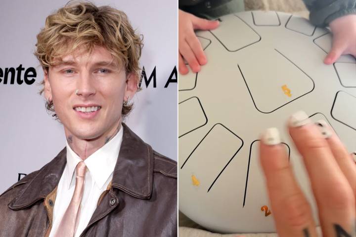 MGK Shares a Rare Glimpse at Life with 7