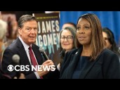 Comey and James cases tossed, Pentagon says it's investigating Kelly after video, more