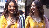 Rakul Preet Singh Seeks Blessings At Siddhivinayak Temple Ahead Of De De Pyaar De 2 Release