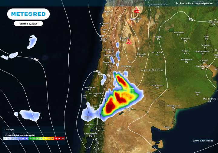 El tiempo en Argentina: un fin de semana con contrastes entre tormentas en el oeste y calma en el resto del país
