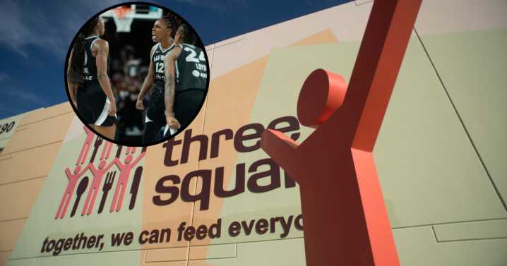 Las Vegas Aces and Three Square Food Bank team up to host food drive