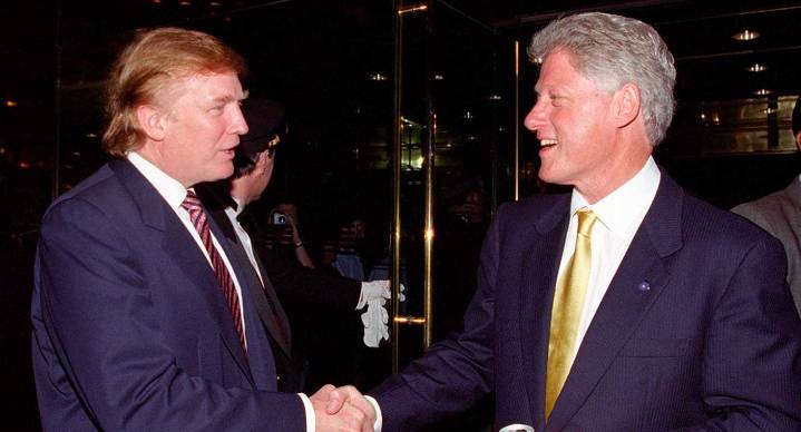Trump pide investigar vínculos de Bill Clinton y figuras demócratas con Jeffrey Epstein