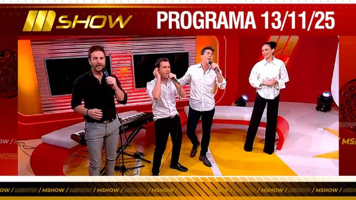 MSHOW - Programa del 13/11/25 HÉROE LÍRICO POP CANTÓ EN VIVO