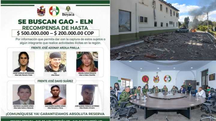 Atentado en Tunja: explosivos tenían temporizador para una detonación simultánea, revelaron las autoridades