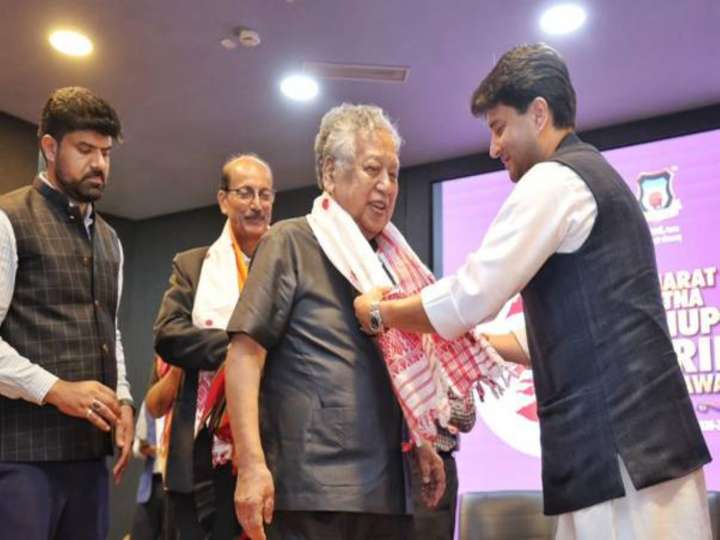 Scindia confers Bhupen Hazarika Awards in Guwahati
