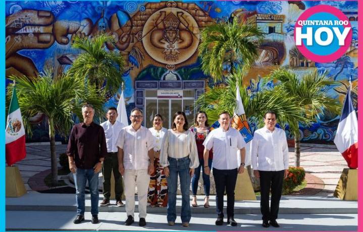 Playa del Carmen fortalece cooperación con Francia para impulsar turismo y seguridad