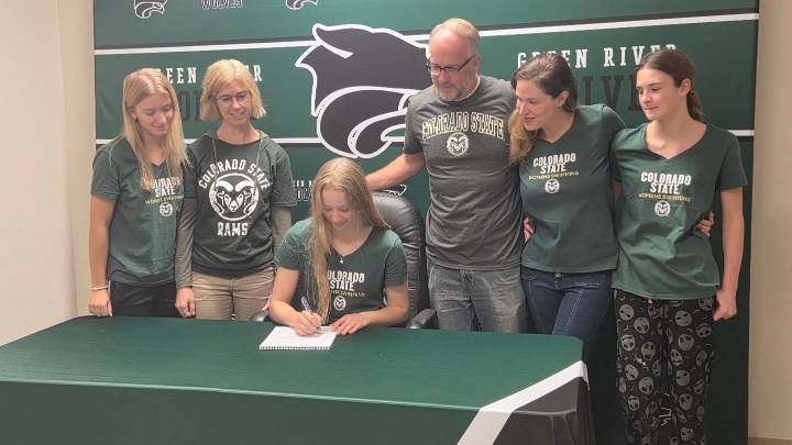 Green River’s Tavia Arnell Signs With Colorado State After Standout Swimming Career