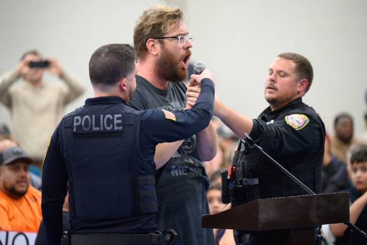 Raucous crowd doesn't stop Hobart planners from approving data center permit