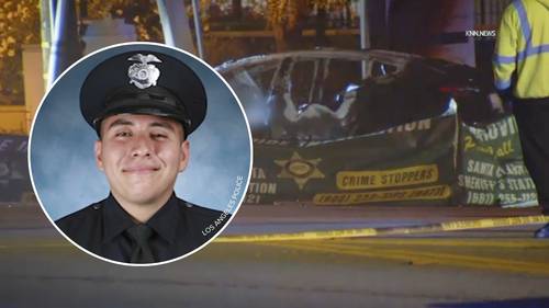 Los Angeles police identify off-duty officer killed in single-vehicle Santa Clarita crash as Bailey Magana