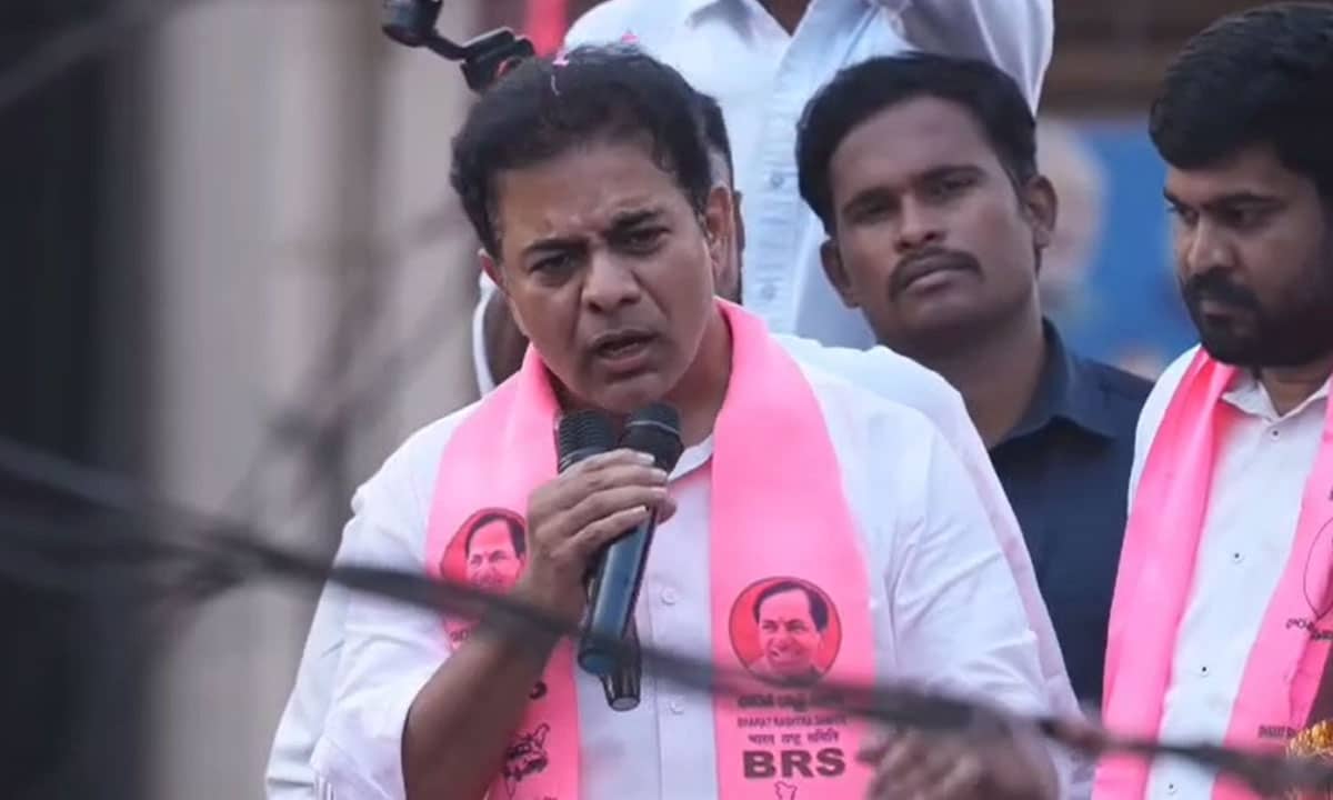 KTR Says KCR Never Mixed Religion with Politics, Urges Voters to Support BRS in Jubilee Hills By