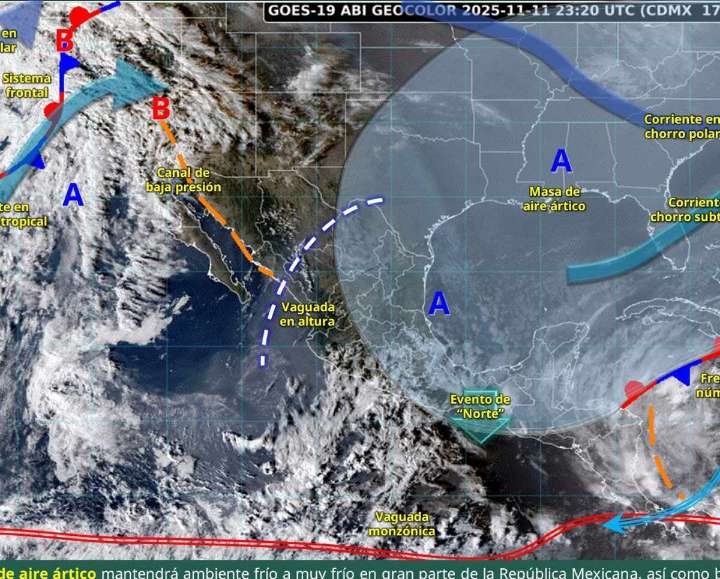 Clima en México hoy 12 de noviembre de 2025: Se esperan heladas y lluvias en estos estados