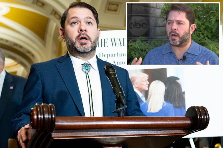 Democrat Ruben Gallego rips 'not fun' party where 'men look like women' in leaked texts