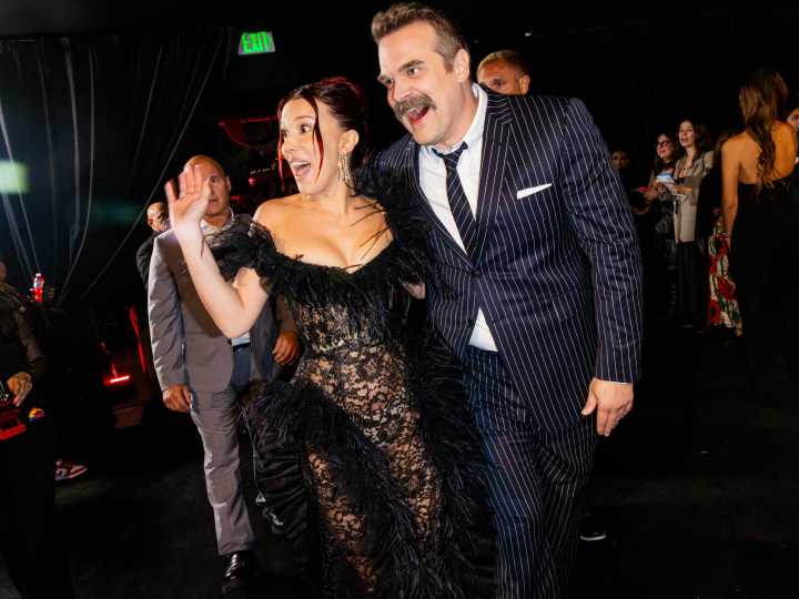 Millie Bobby Brown, David Harbour Appear Friendly at 'Stranger Things' Premiere Amid Harassment Scandal